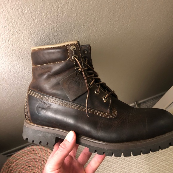 Timberland Other - Timberland 6 inch waterproof brown leather mens boots 26090
